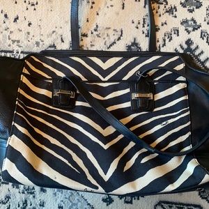 Zebra Coach Purse